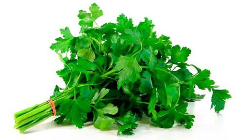 Le persil dans l'alimentation aide à prévenir l'inflammation de la prostate